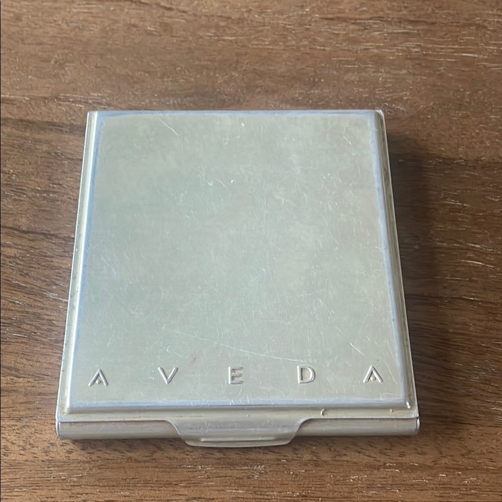 AVEDA Silver Makeup Brush Set- Vinatage